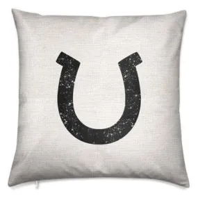 ACE Equestrian - Equestrian Pillow | Horse Shoe