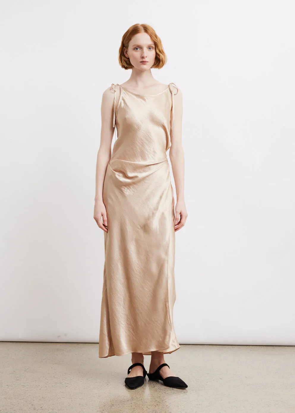 Acne Studios -  Dayla Satin Dress - Dress