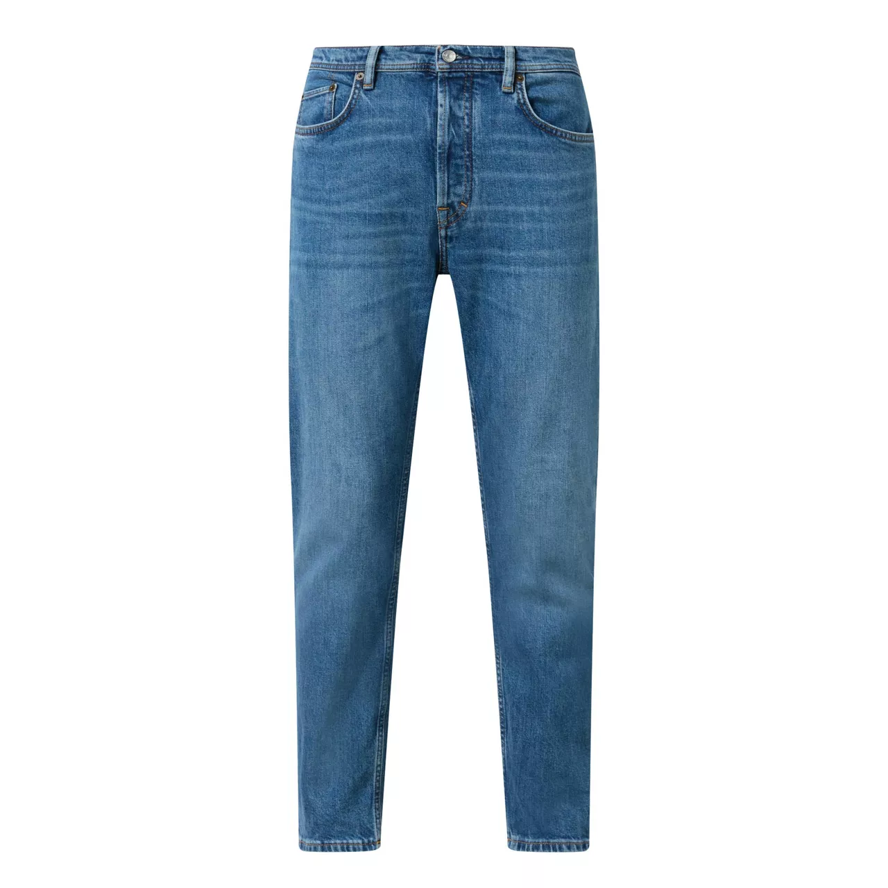 ACNE STUDIOS The Sustainable Edit River Mid-Rise Slim Fit Jeans - Mid Blue