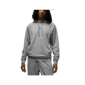 Air Jordan Men's Dri-Fit Sport Crossover Fleece Hoodie Grey