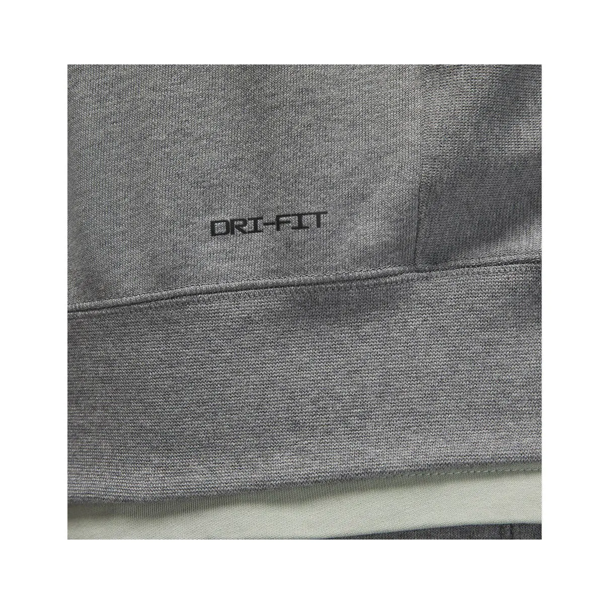 Air Jordan Men's Dri-Fit Sport Crossover Fleece Hoodie Grey