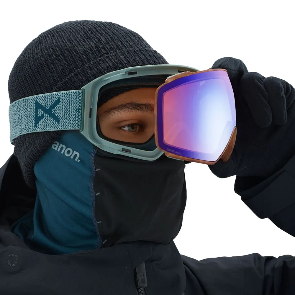 Anon M4 T Snowboard/Ski Goggles - Lay Back/Sonar Blue