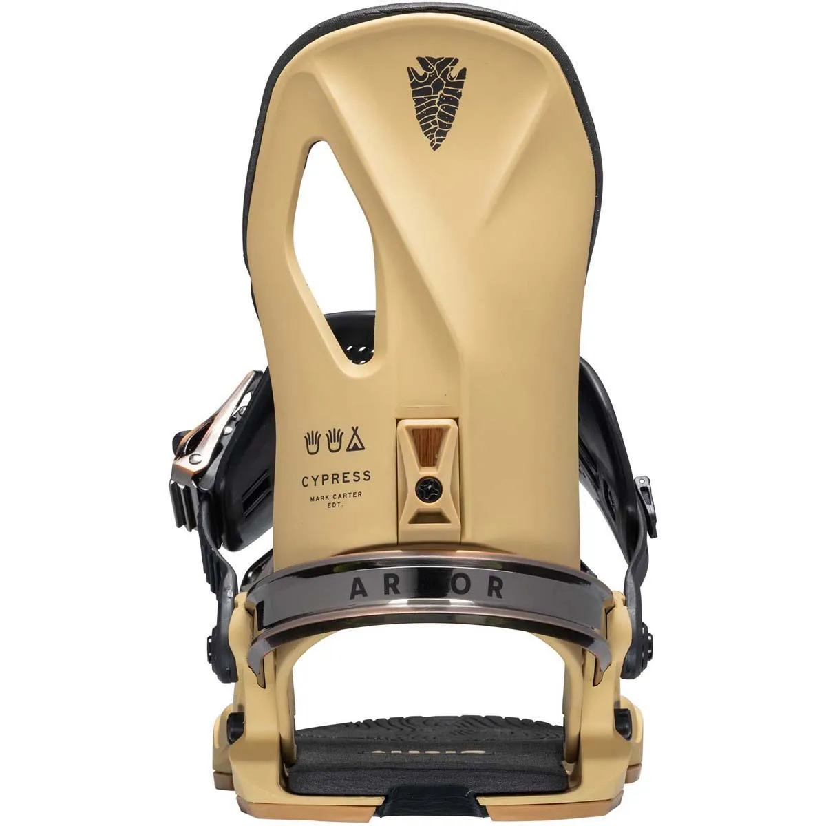 Arbor Collective Cypress Mark Carter Edition Snowboard Bindings - Unisex