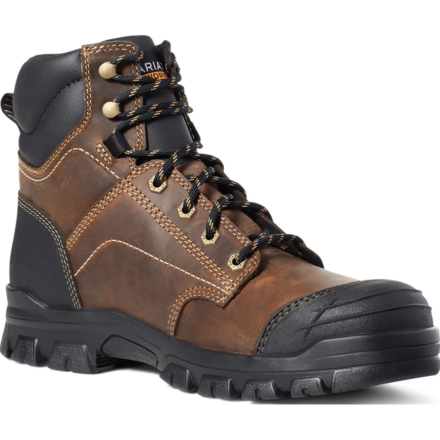 Ariat Treadfast Men's 6-inch Steel Toe Electrical Hazard Work Boot