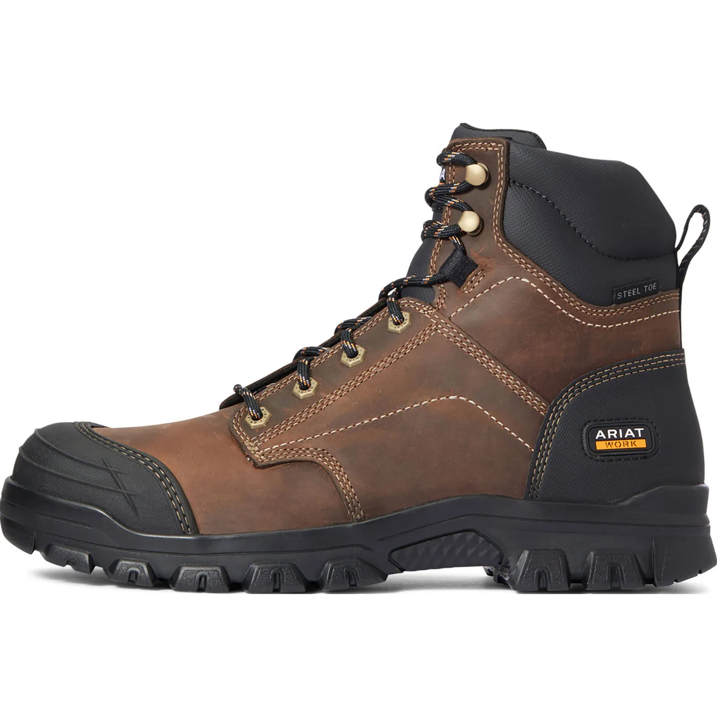 Ariat Treadfast Men's 6-inch Steel Toe Electrical Hazard Work Boot