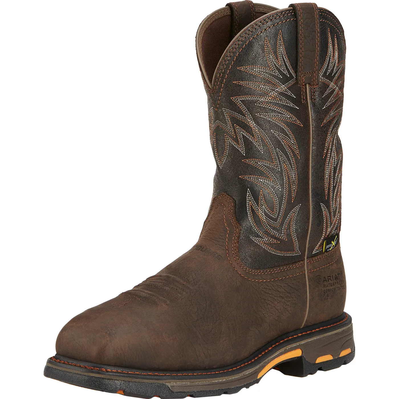 Ariat WorkHog Men's 11 inch Composite Toe Internal Met-Guard Waterproof Western Work Boot