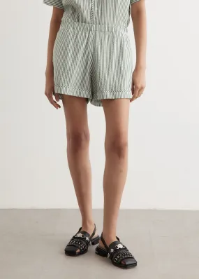 Bassike -  Striped Shorts - Shorts