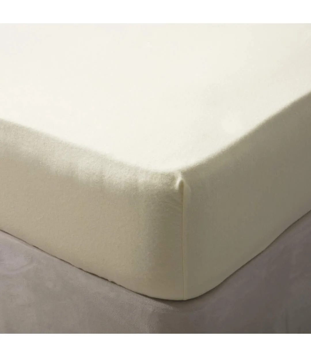 Belledorm Brushed Cotton Fitted Sheet (Lemon) - UTBM303