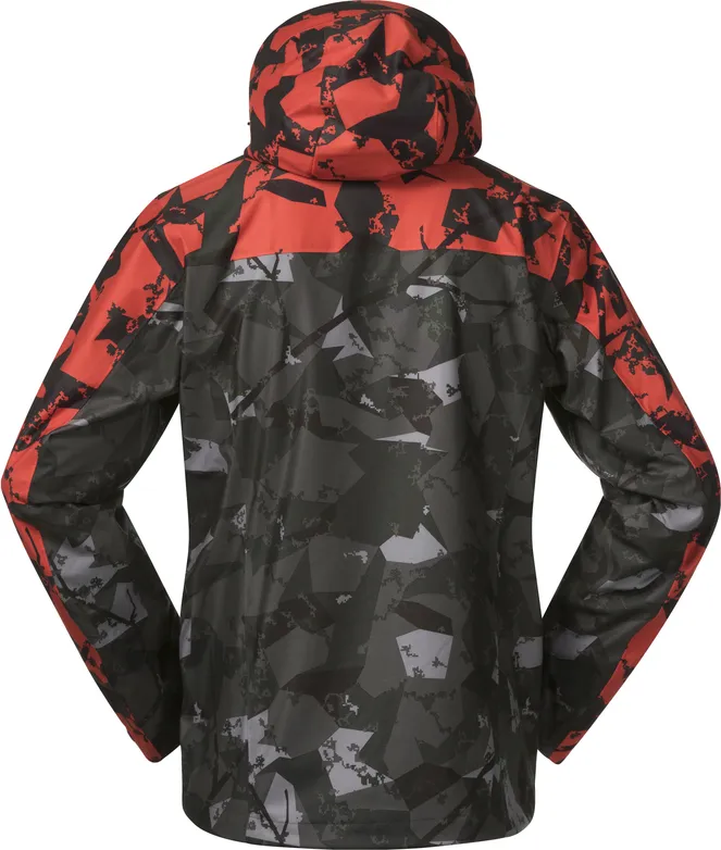 Bergans Unisex Hogna Camo V2 2L Jacket Dark Green Mud Cam/Be Seen Orange Cam | Buy Bergans Unisex Hogna Camo V2 2L Jacket Dark G