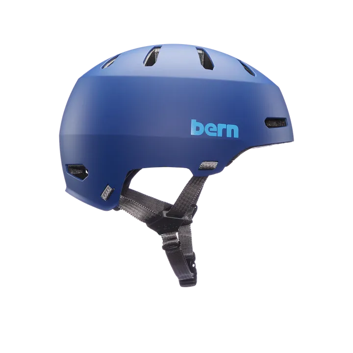 Bern Macon 2.0 MIPS Helmet - Matt Blue Wave