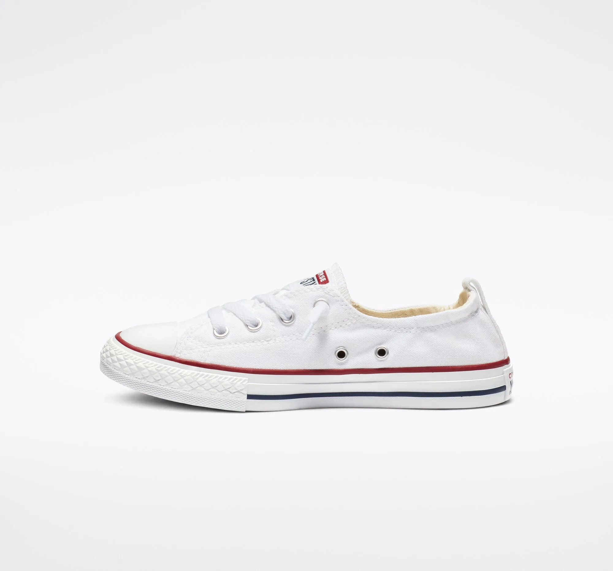 Big Kid Converse Chuck Taylor All Star Shoreline Slip White