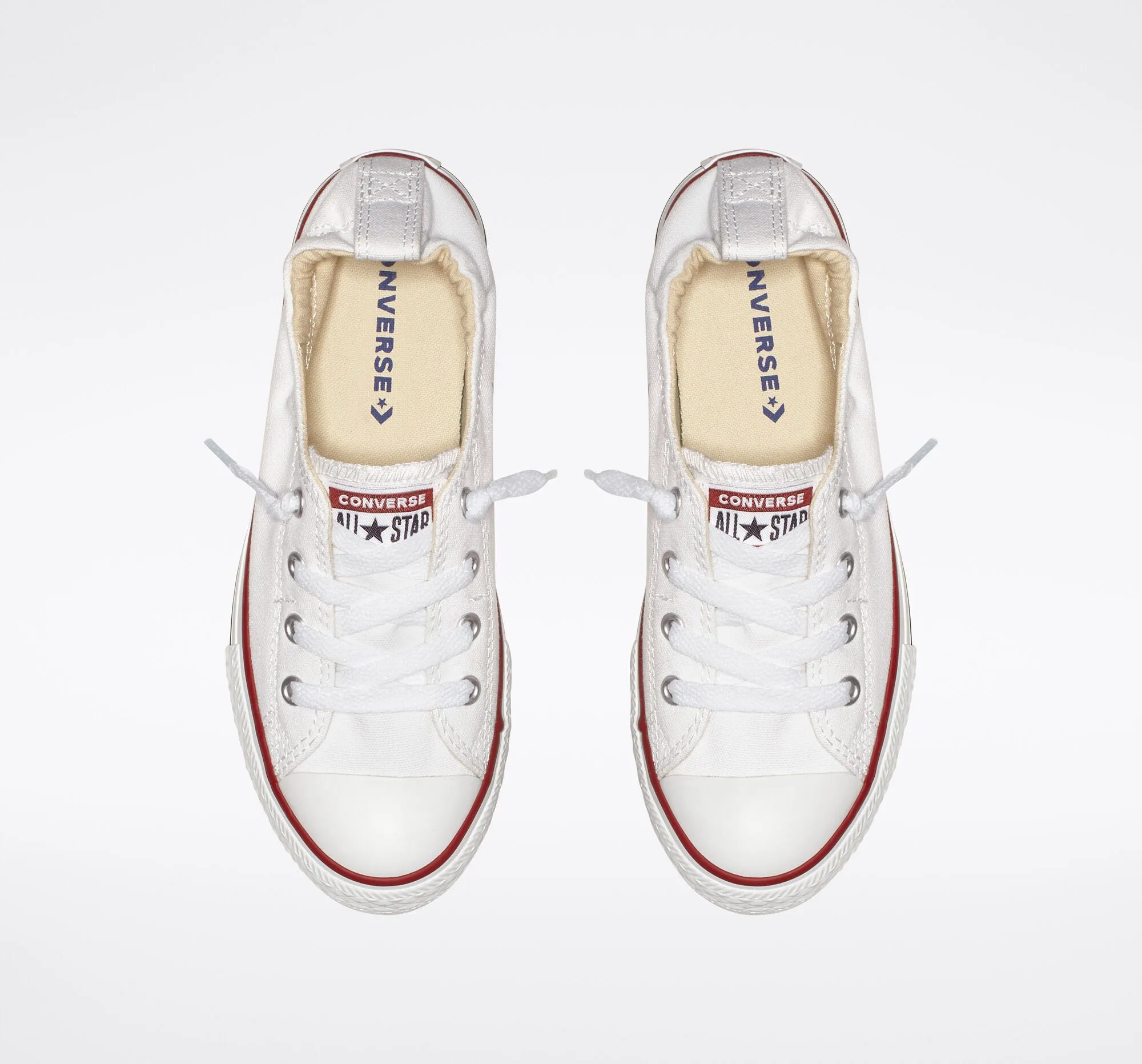 Big Kid Converse Chuck Taylor All Star Shoreline Slip White