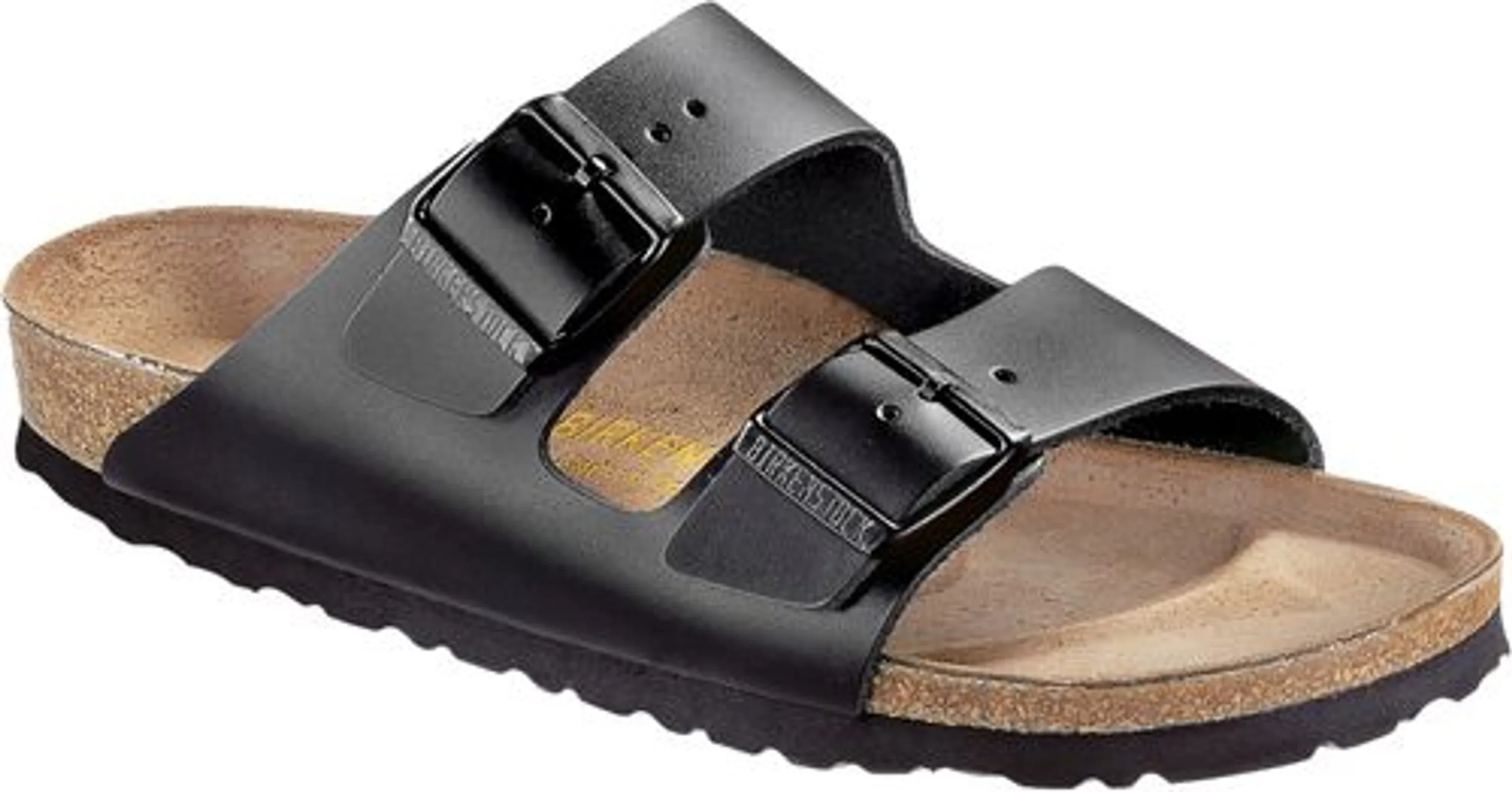 Birkenstock Arizona ladies mules smooth leather narrow black leather