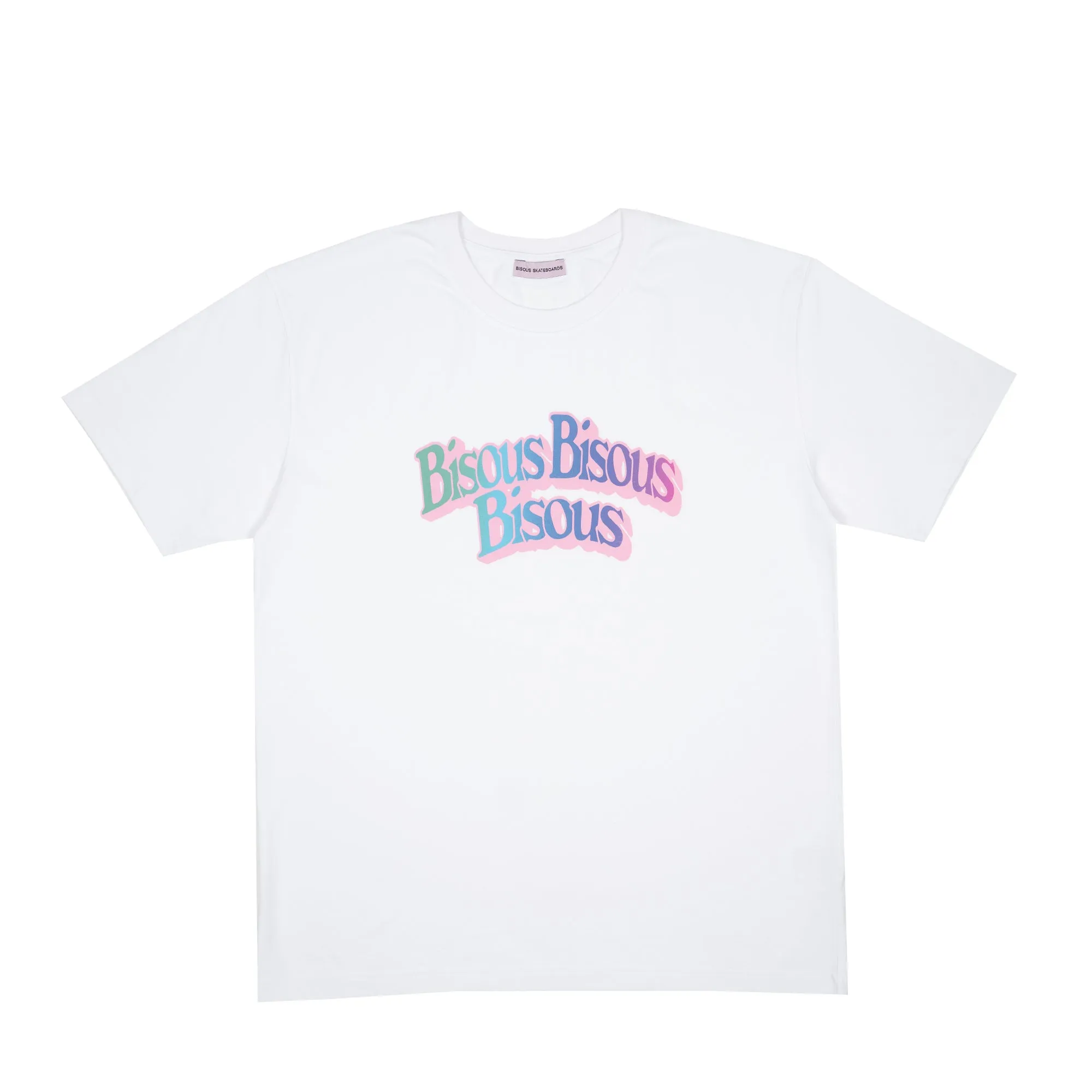 Bisous Skateboards - Term T-Shirt - White