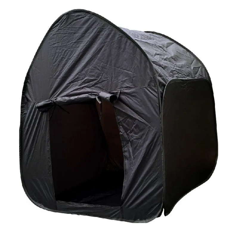 Black Sensory Pop Up Tent for Den Making with Carry Case