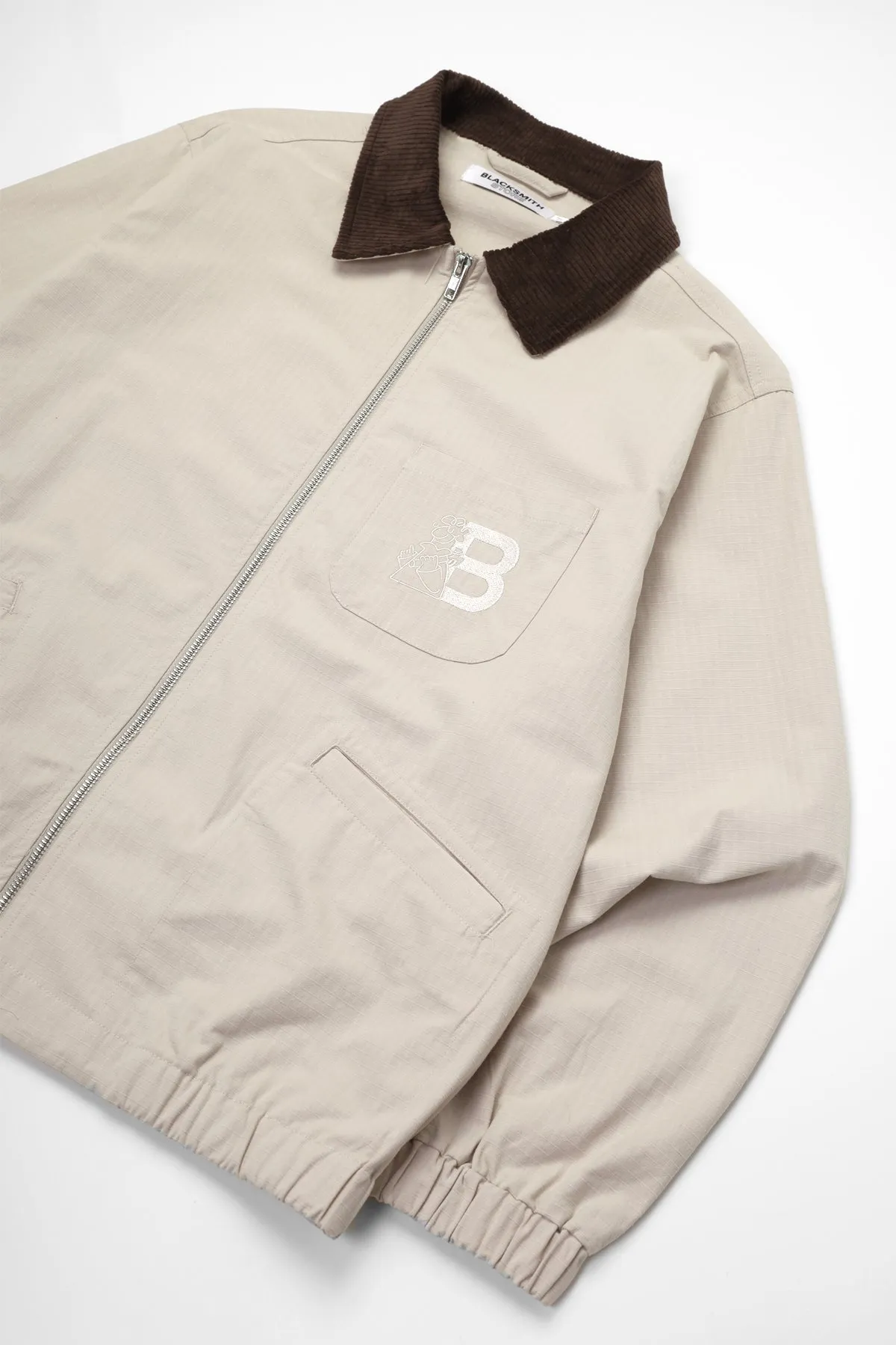 Blacksmith - Ripstop Club Jacket - Stone