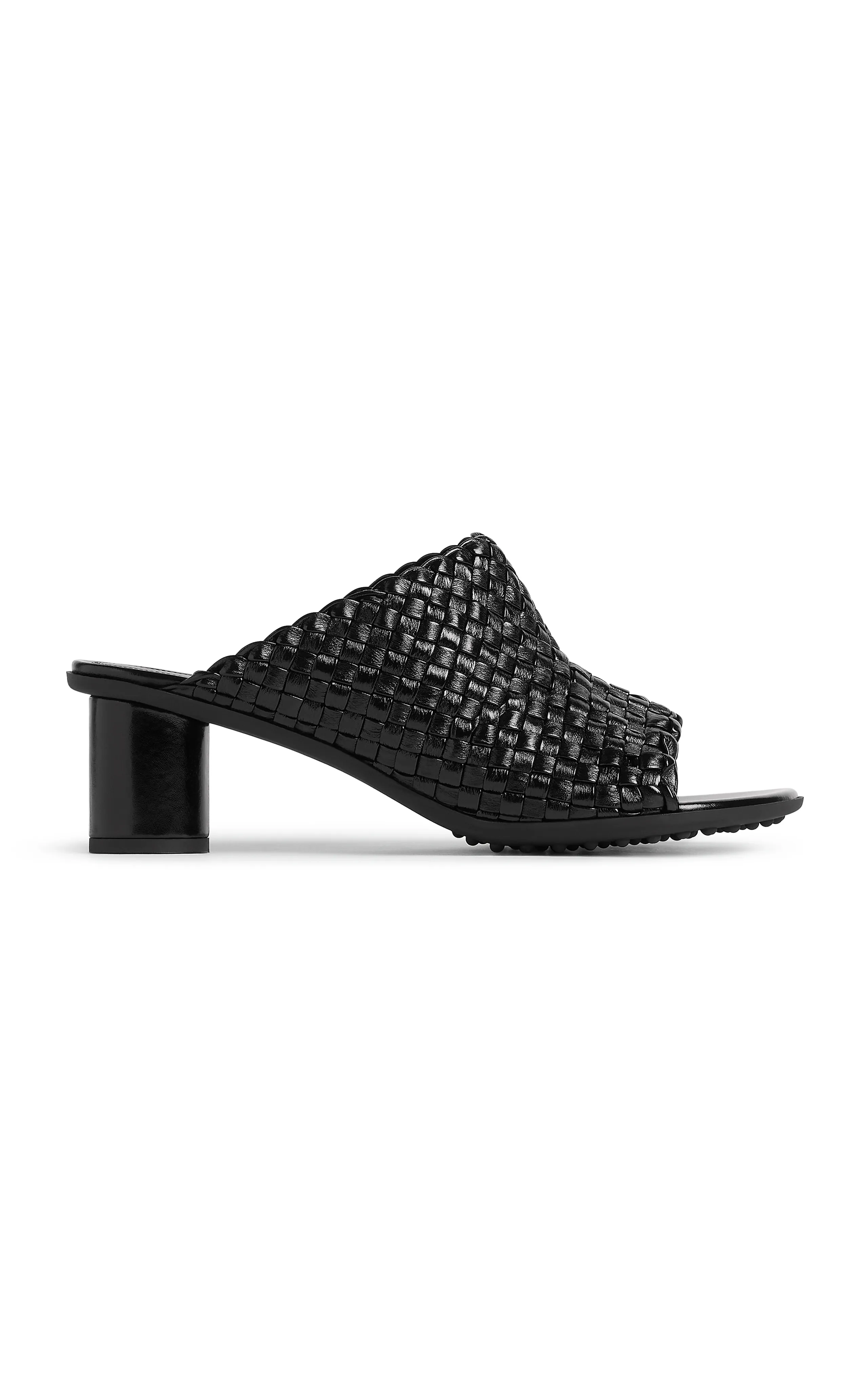 Bottega Veneta Atomic Intrecciato Vegan Leather Mules