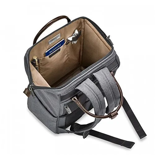 Briggs & Riley Kinzie Street Framed Wide-mouth Backpack  