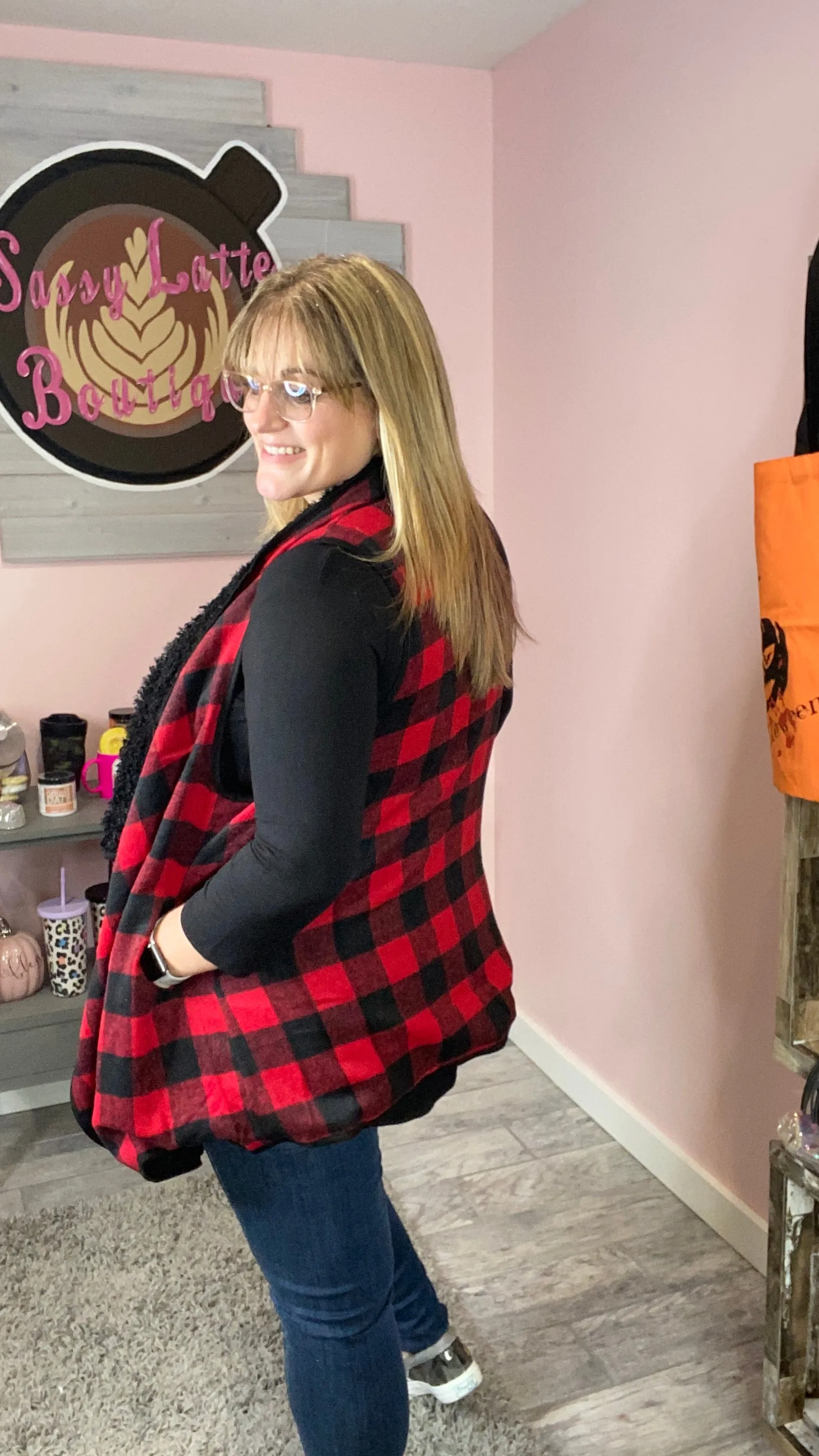 Buffalo Plaid Vest