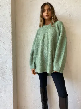 Camilla and Marc Louie Knit Sweater in Jade Green