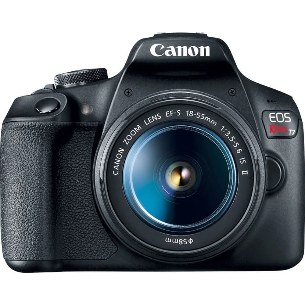 Canon EOS Rebel T7 DSLR Video Camera with EF-S 18-55mm Lens | Electronic Express