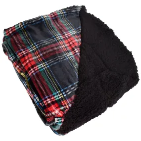 Canyon Creek Sherpa Lined Plaid Blanket