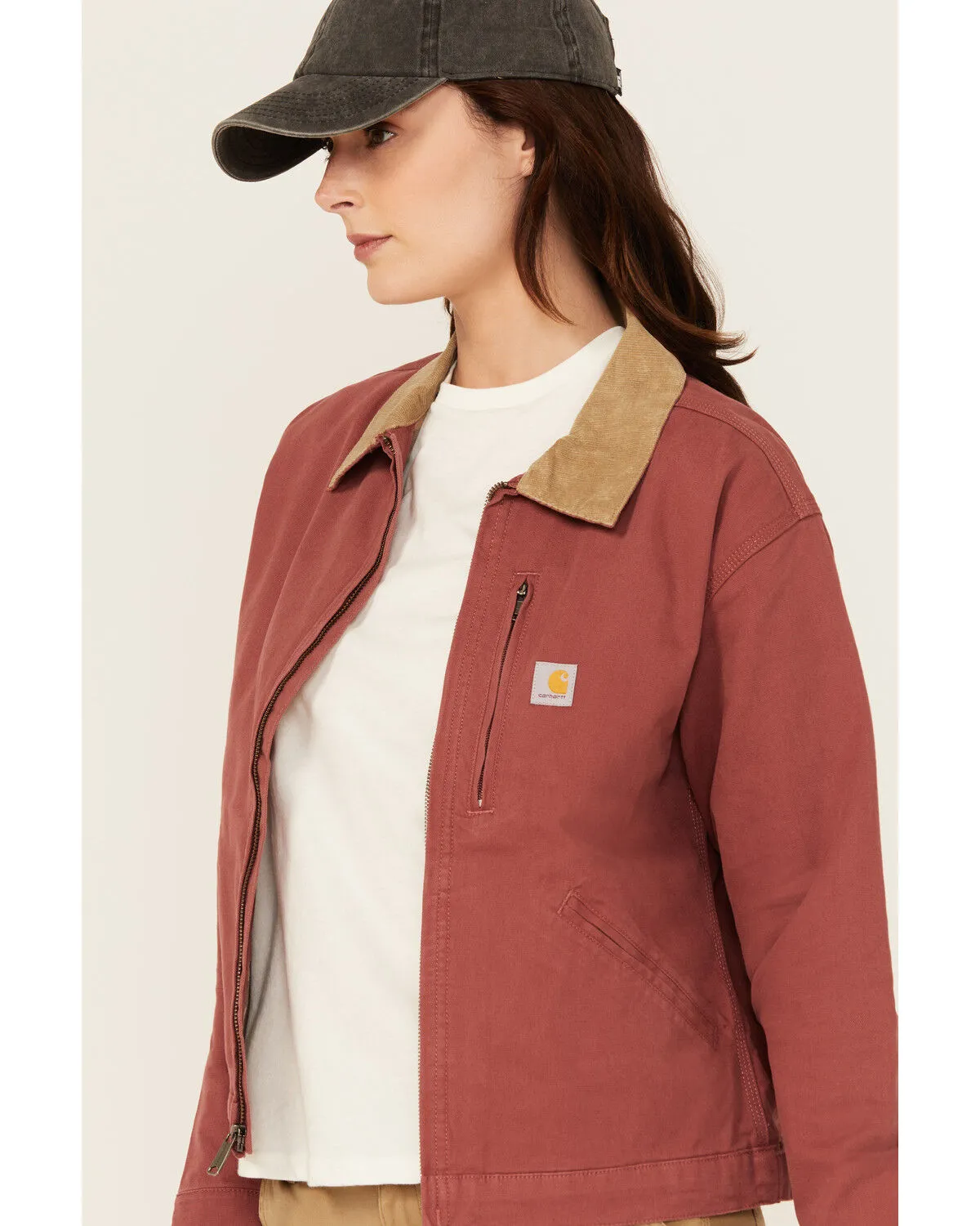 Carhartt Women's Rugged Flex® Loose Fit Canvas Detroit Jacket