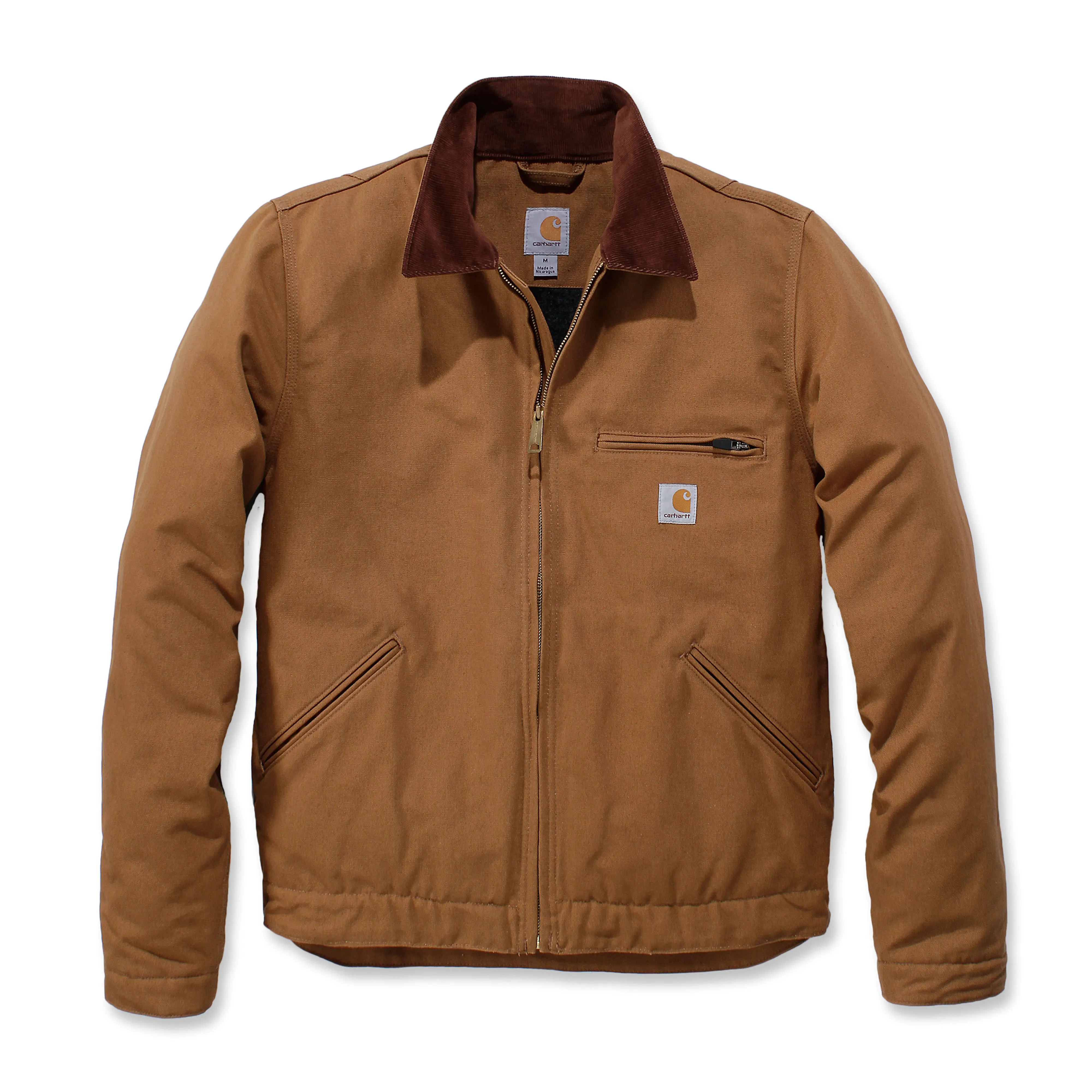 Carhartt Duck Detroit Relaxed Fit Jacket Brown