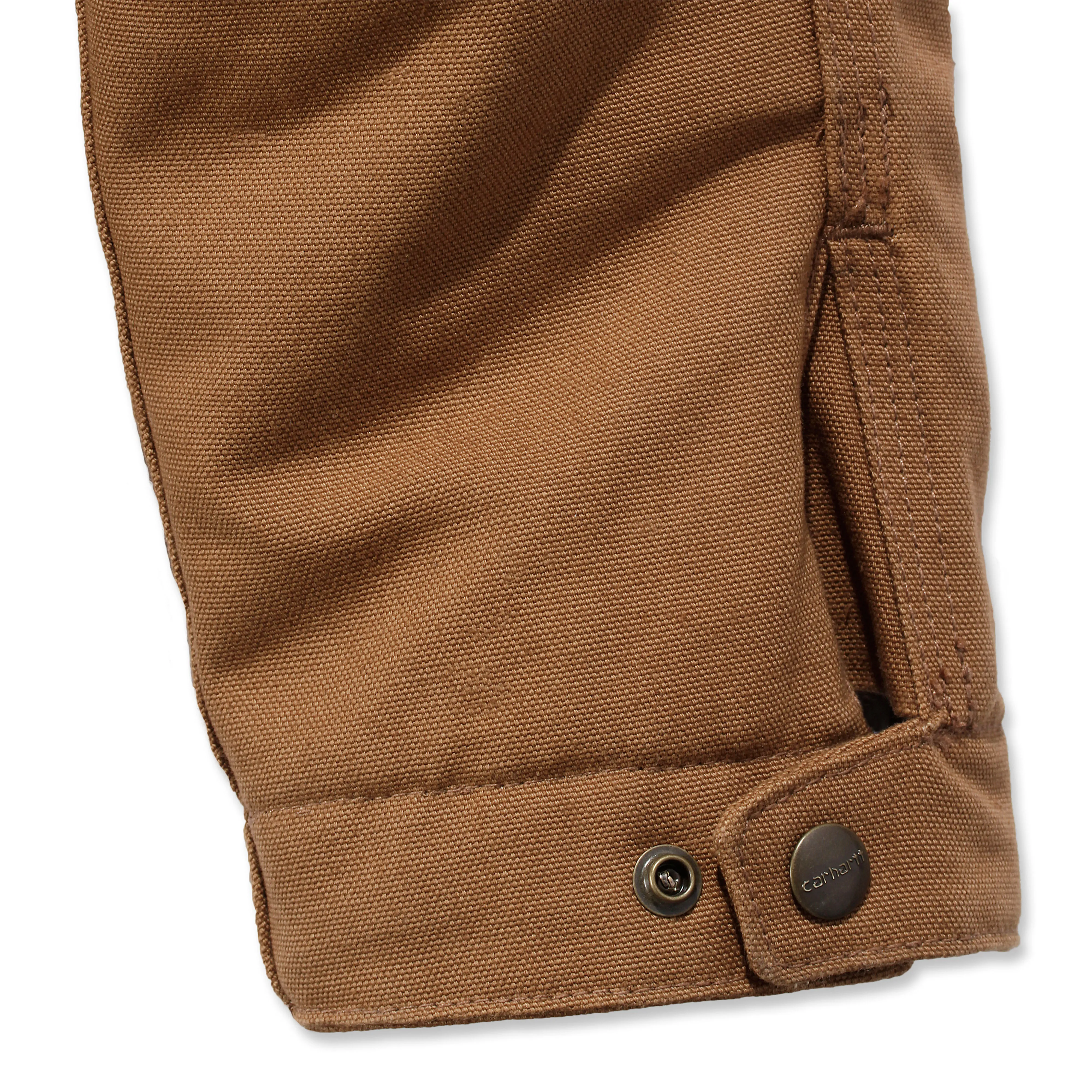 Carhartt Duck Detroit Relaxed Fit Jacket Brown