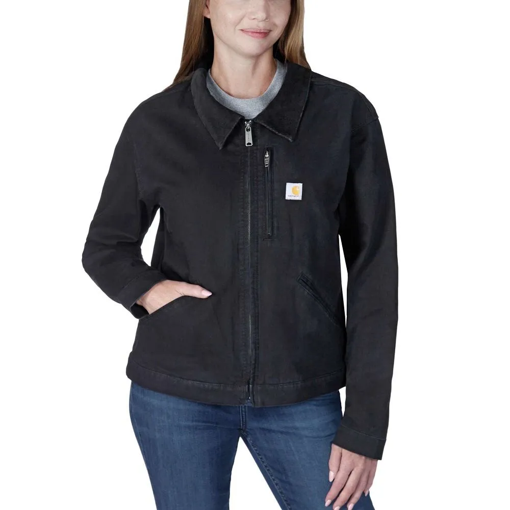 Carhartt Womens Relaxed Fit Canvas Detroit Jacket