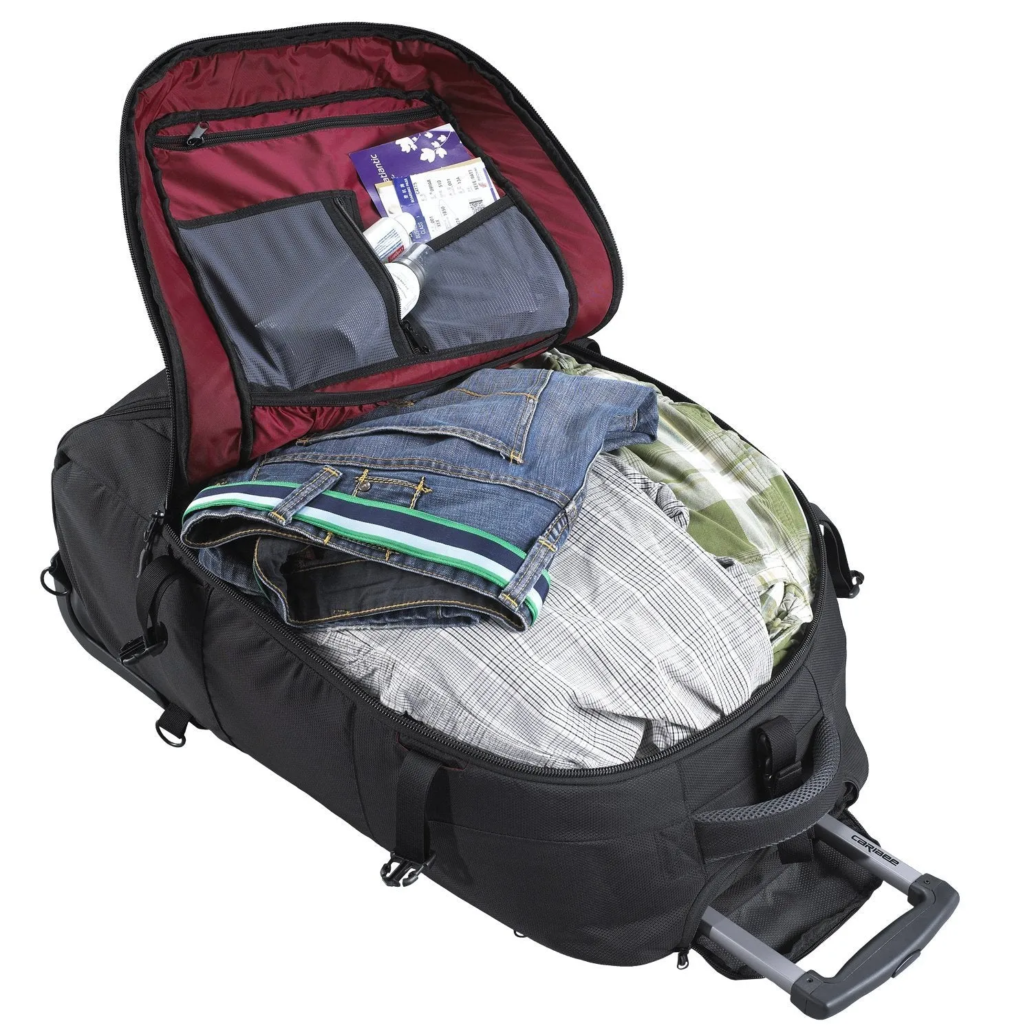 Caribee Wheeled Travel Pack Fast Track 75 Backpack  