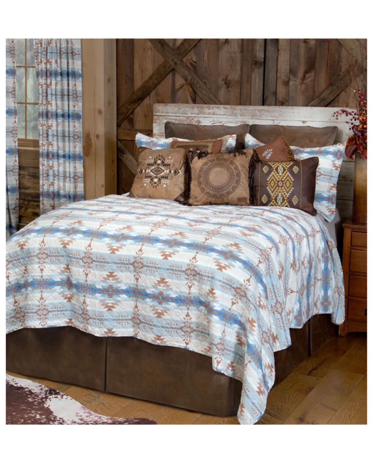 Carstens Home Stack Rock Southwestern Queen Quilt - 3-Piece