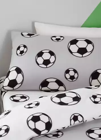 Catherine Lansfield Kids Football Cosy Fleece Duvet Cover Set | Kaleidoscope