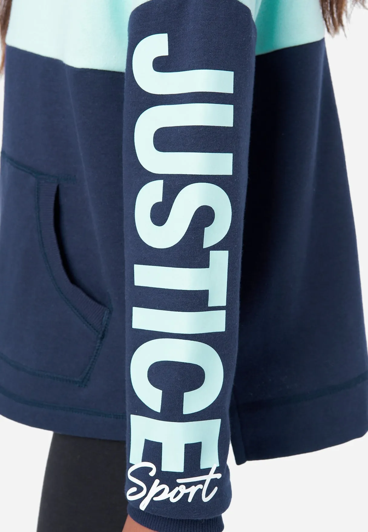 Color Block Justice Hoodie