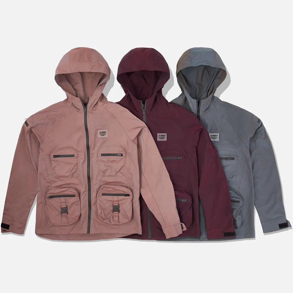 Combat Nylon Jacket Iridescent Steel