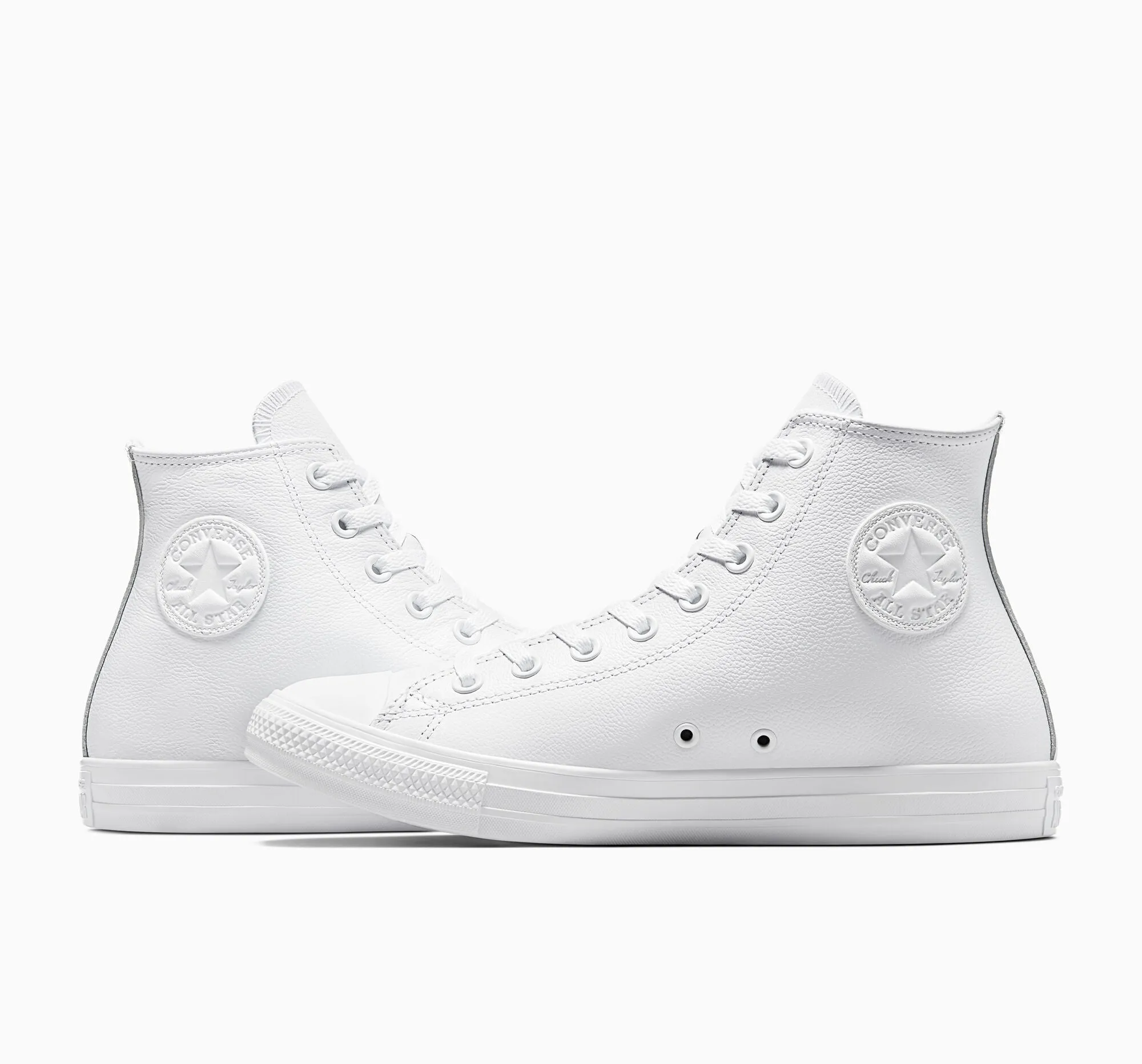 Converse - Chuck Taylor All Star Mono Leather High Top White 1T406