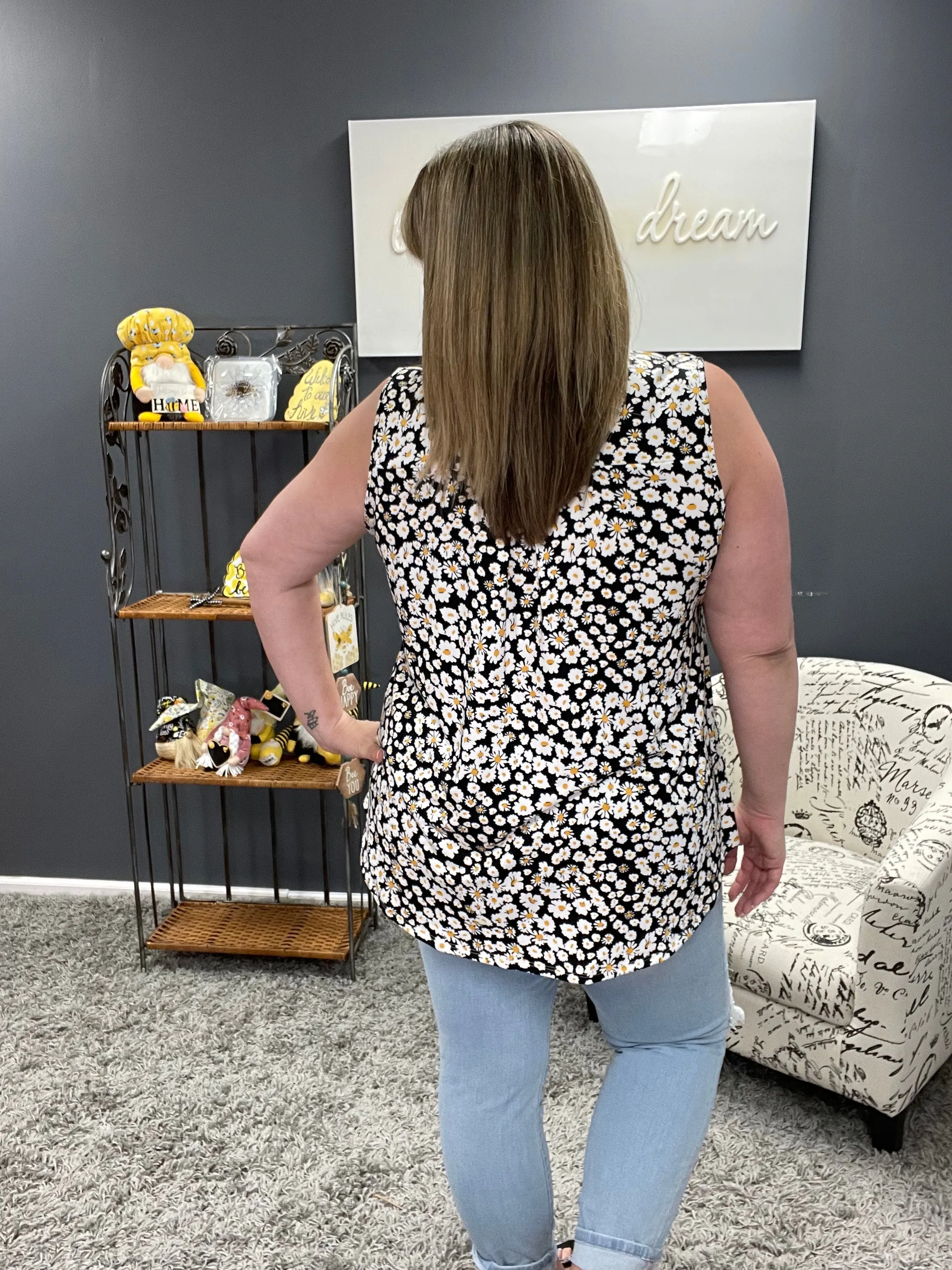 Daisy Sleeveless Gabby Top