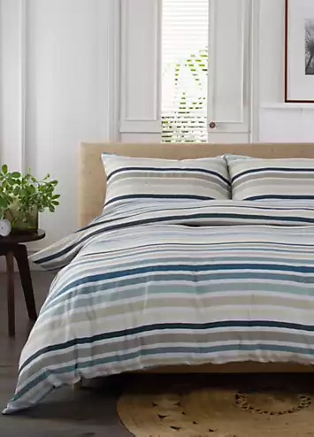 Deyongs Newquay Stripe 200 Thread Count Duvet Cover Set | Kaleidoscope