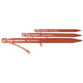 Dirt Dagger UL 6.75 Tent Stake: Bulk Pack of 30