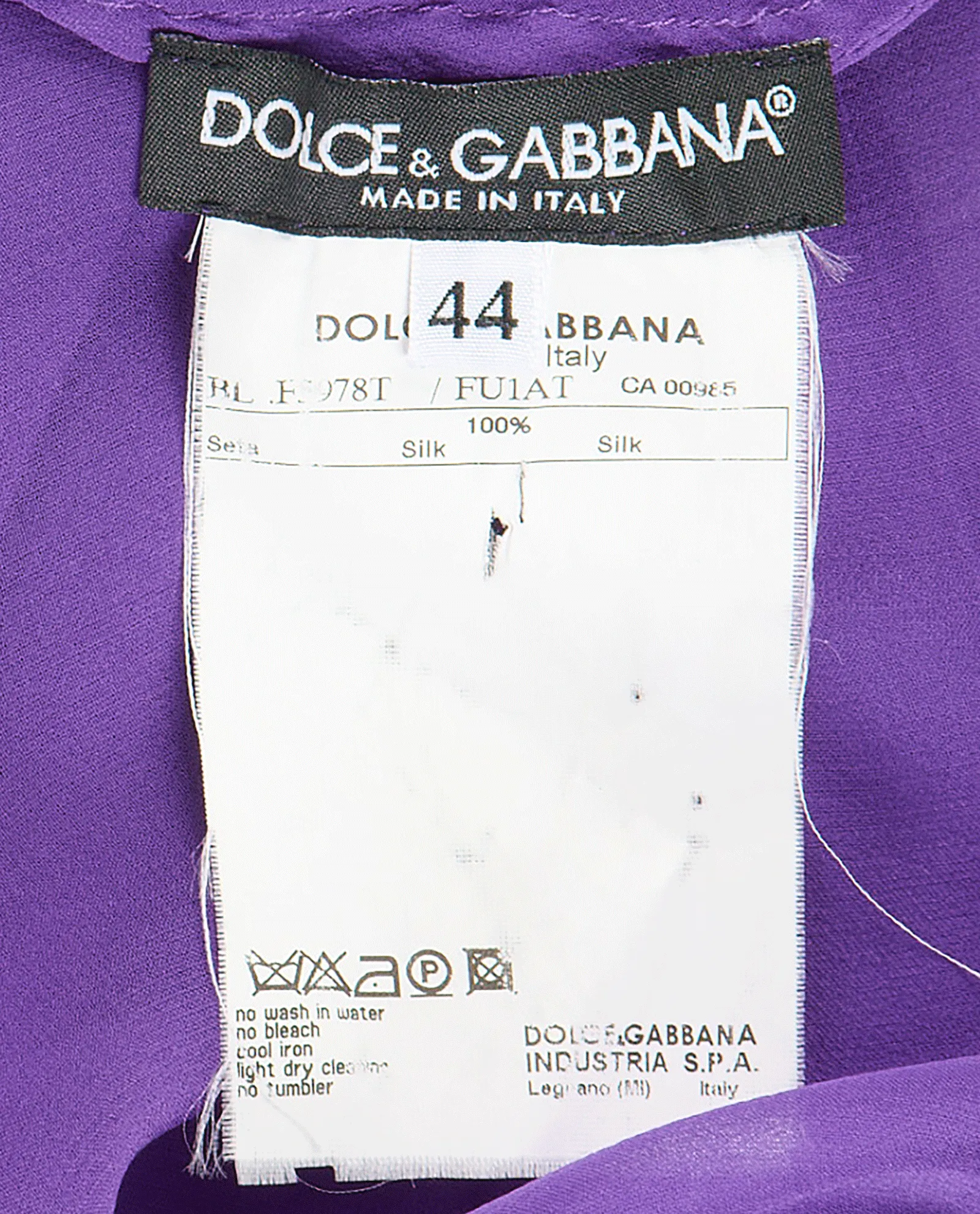 Dolce & Gabbana Sleeveless Ruffled Top