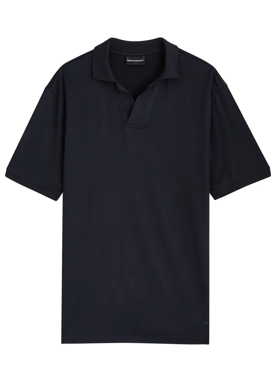 EMPORIO ARMANI Jersey polo shirt -                         -                     -                