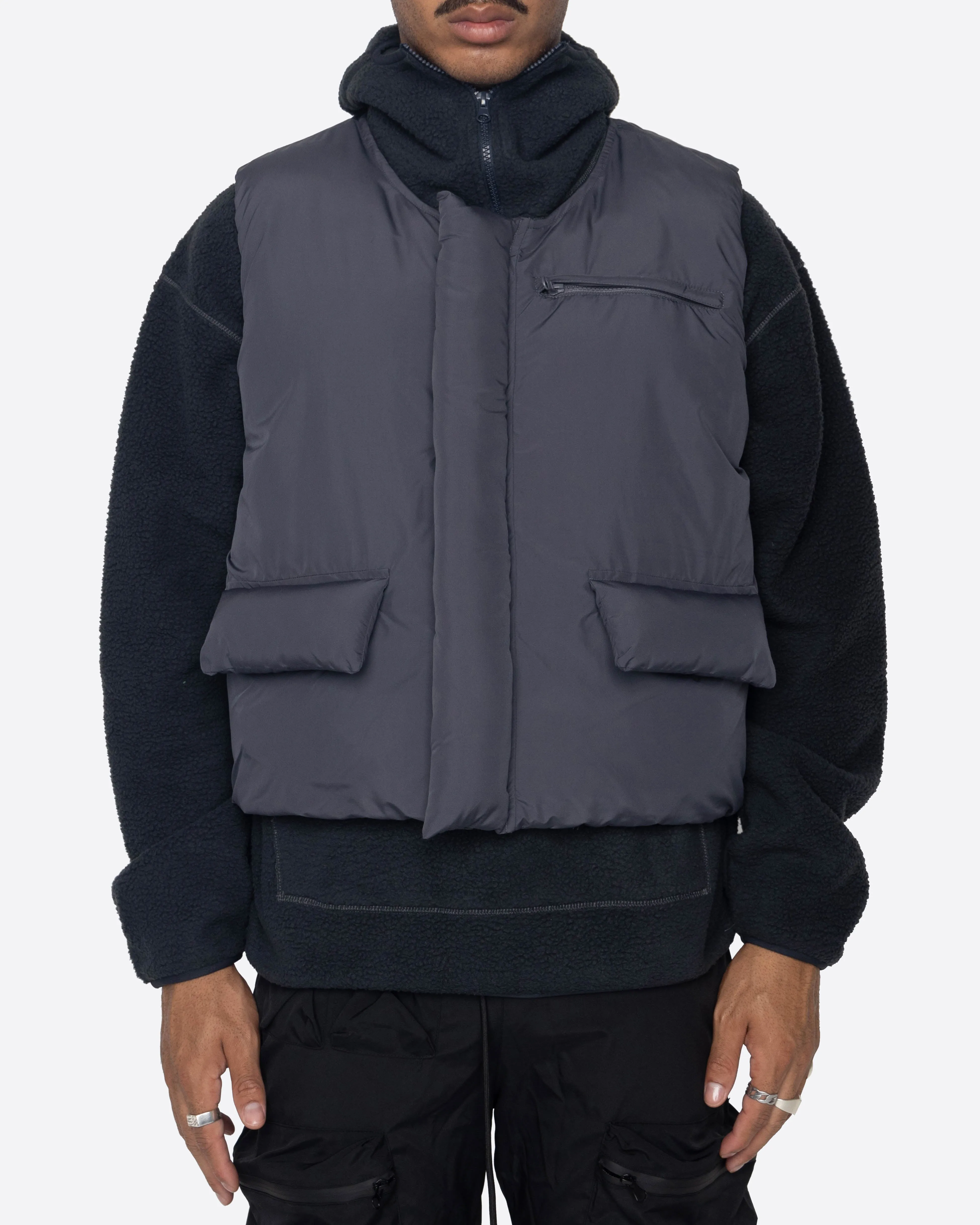 EPTM BUBBLE VEST-GREY