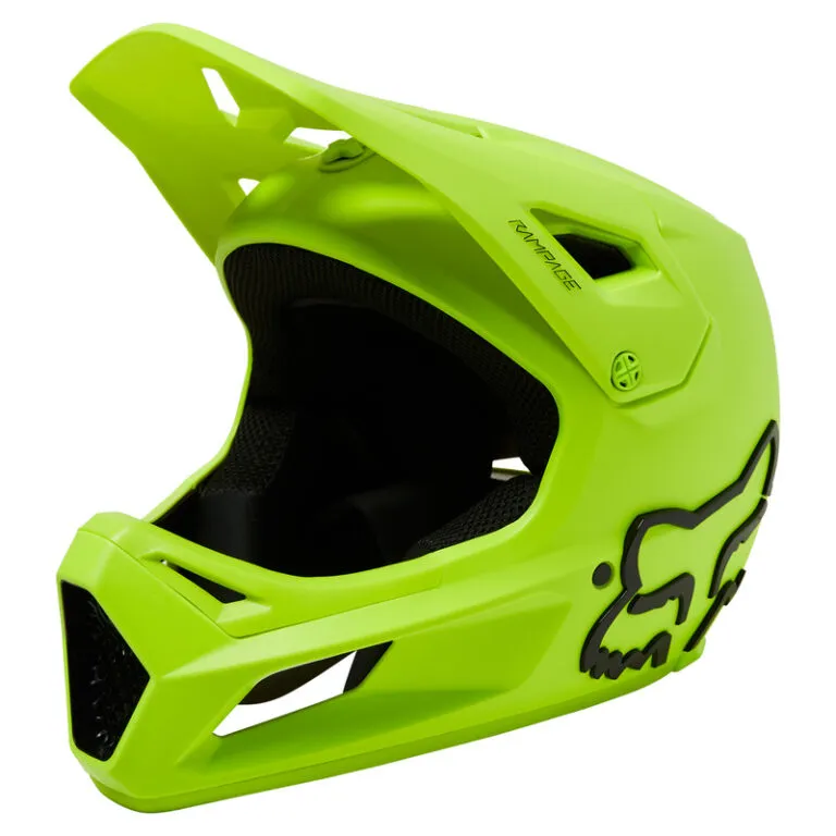 Fox Racing Rampage Full Face Helmet - Flo Yellow