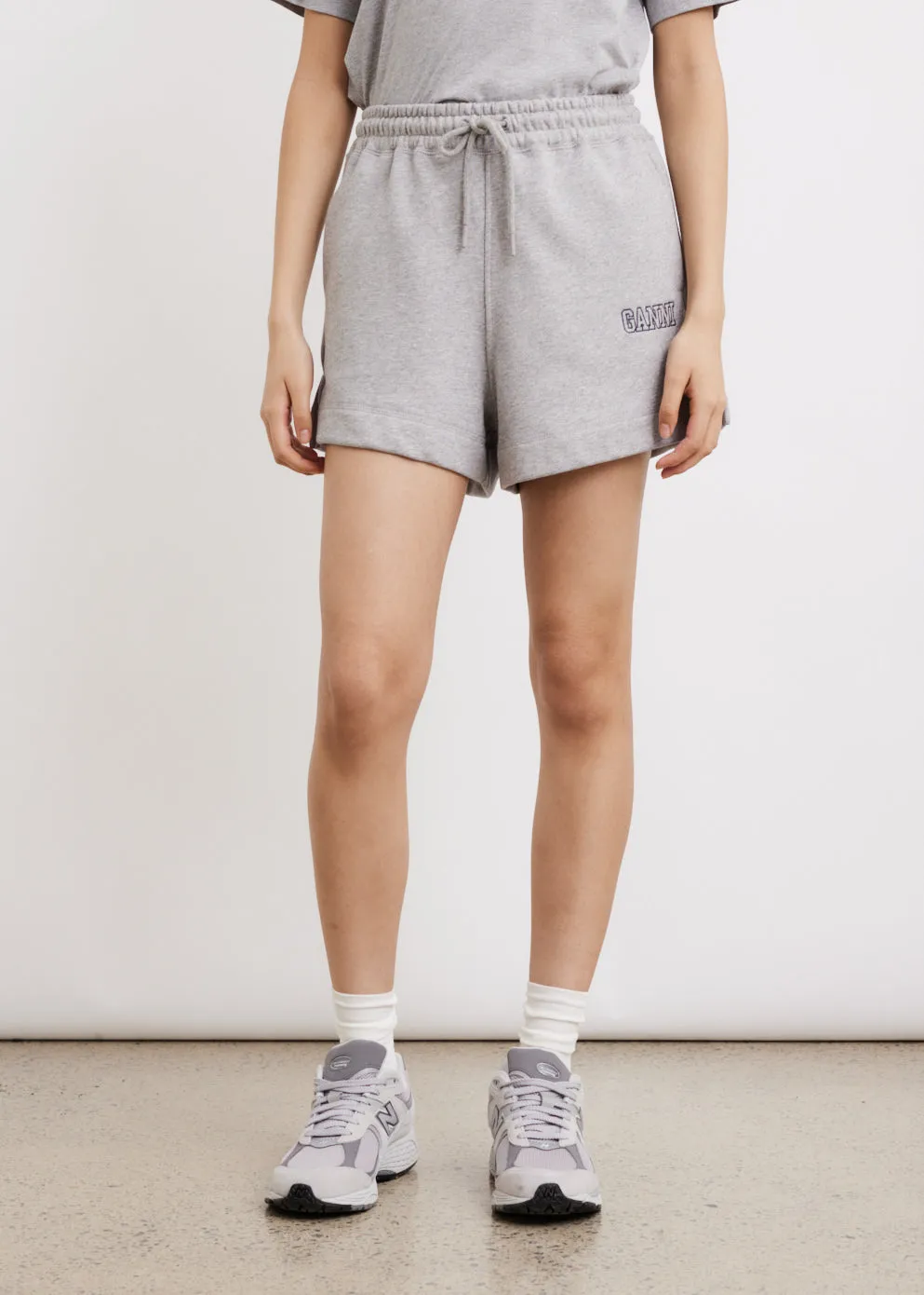 Ganni -  Software Isoli Drawstring Shorts - Shorts