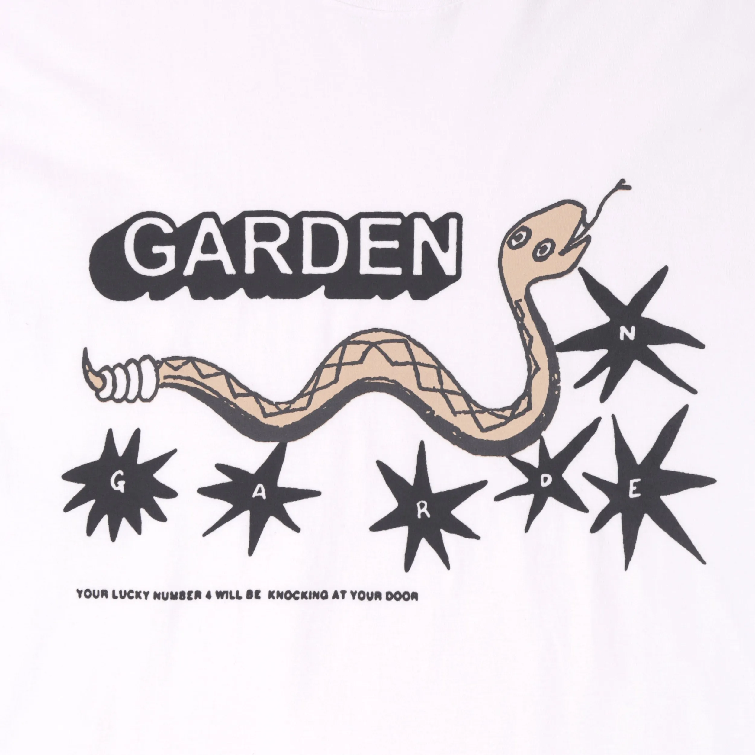 Garden Skateboards Snakes T-Shirt White