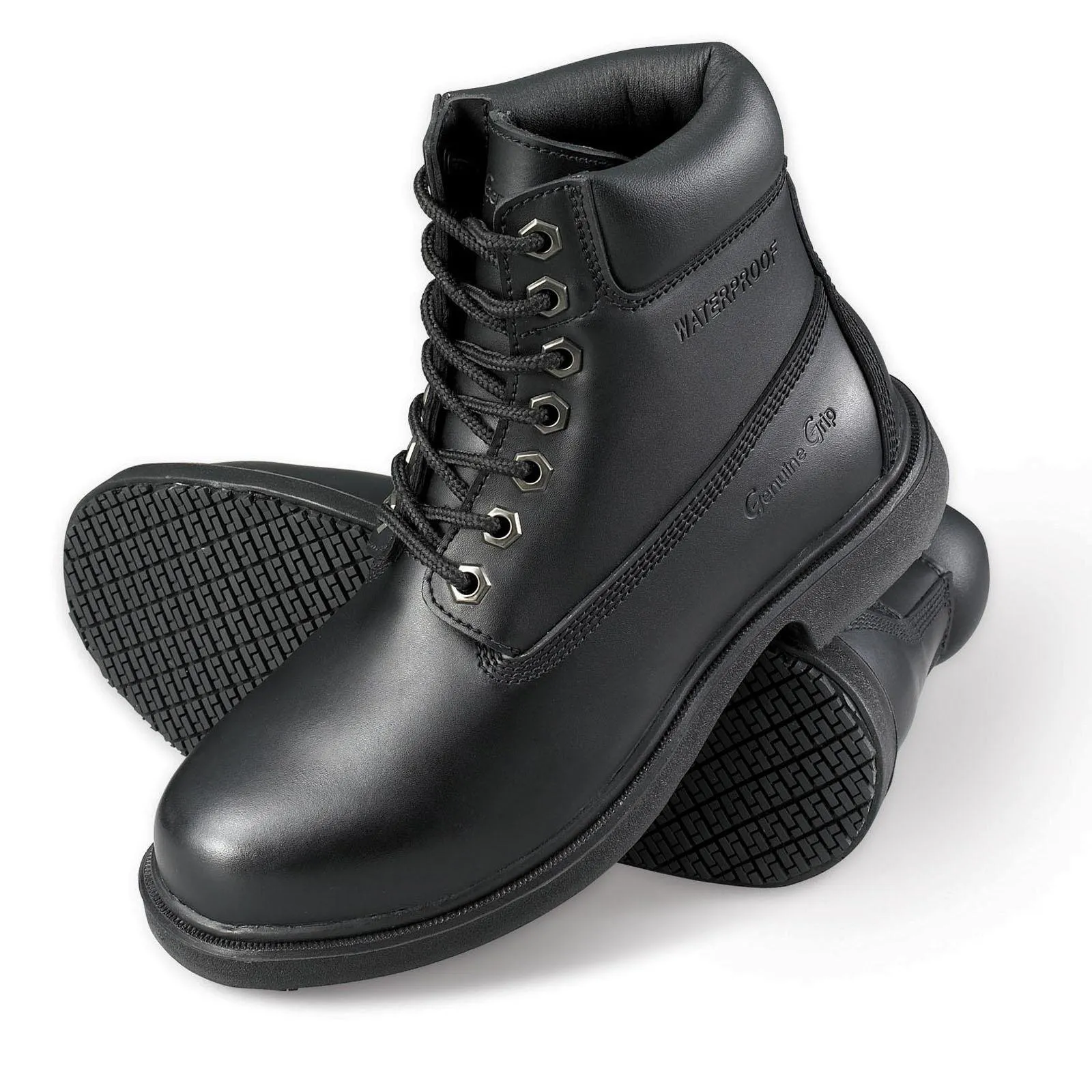 Genuine Grip Waterproof Slip-Resistant Work Boot