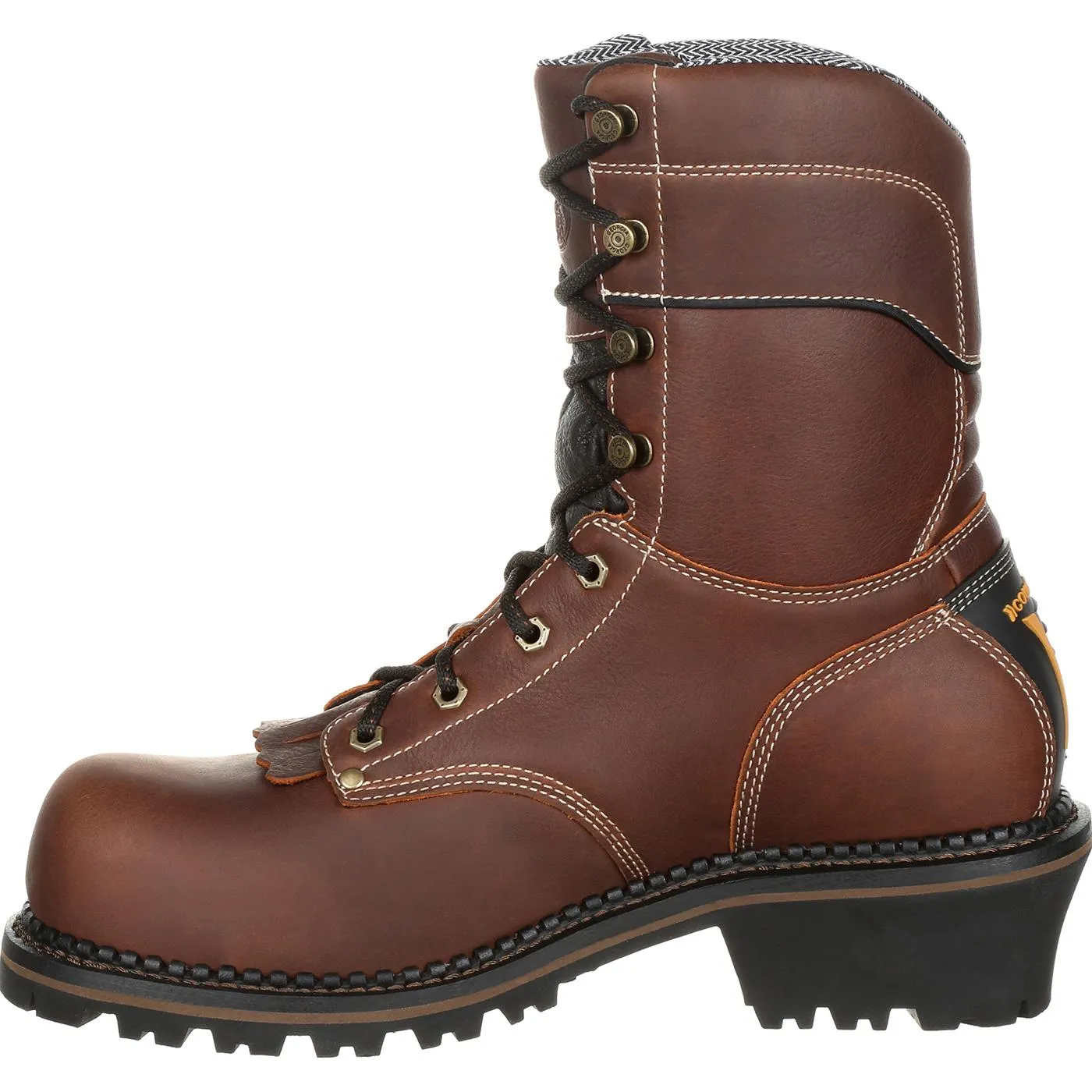 Georgia Boot AMP LT Logger Composite Toe Waterproof Work Boot