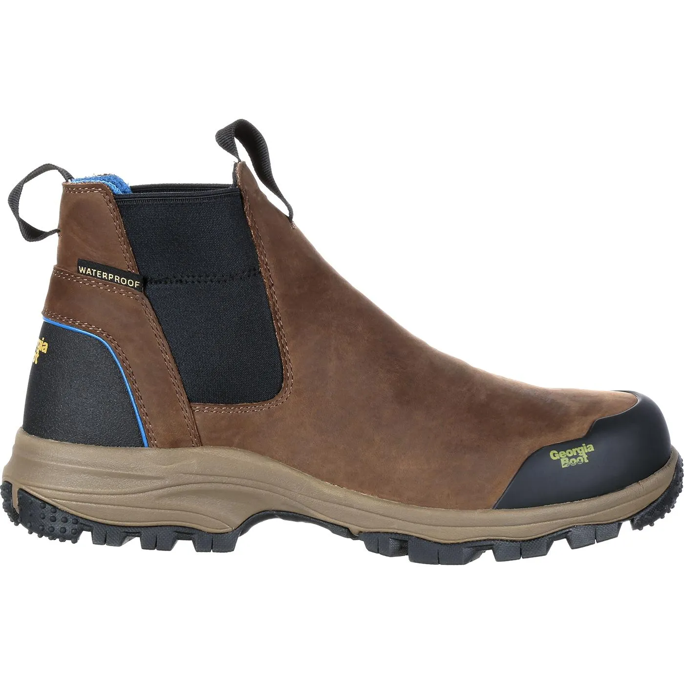 Georgia Boot Blue Collar Chelsea Waterproof Work Romeo Boot