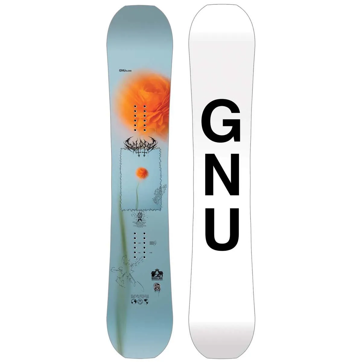 Gnu Women's Gloss Snowboard