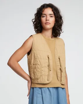 G.o.D Life Vest Cotton Quilt Wheat